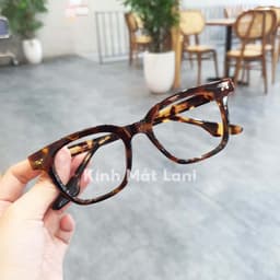 Thumbnail Gọng kính cận vuông to cốt thép siêu bền LANI 9104 - Lắp mắt cận có độ theo yêu cầu 2