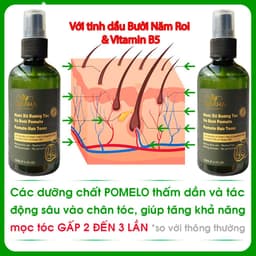 Thumbnail Liệu trình 2 tháng 4 chai tinh dầu bưởi xịt mọc tóc Pomelo Tabaha (120ml x 4) giúp giảm rụng tóc, mọc tóc nhanh 2
