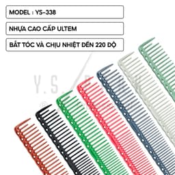 Thumbnail Lược cắt tóc chịu nhiệt YS-338 cho tóc tỉa tự nhiên - Hàng chính hãng YS PARK Professional Nhật Bản 2