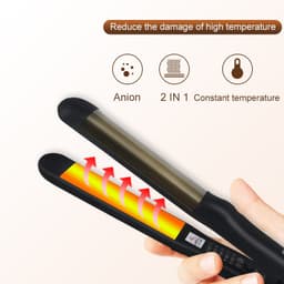 Thumbnail Máy kẹp duỗi tóc UBEATOR 2 trong 1 hỗ trợ tạo kiểu kèm phụ kiện đa năng tiện lợi 4