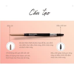 Thumbnail Chì Mày 2 Đầu Silkygirl Hi-Definition Brow Pencil 0.35g 1