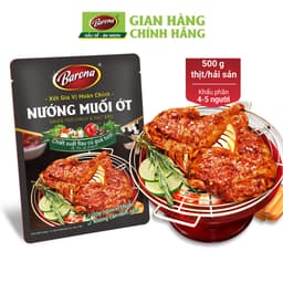 Thumbnail Gia Vị Nướng Muối Ớt Barona 80g ướp ngon chuẩn vị không cần nêm nếm 3