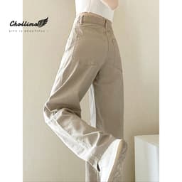 Thumbnail Quần baggy kaki suông Chollima QD045 basic nhiều màu,mặc mát, dễ phối đồ phong cách trẻ hàn quốc 3