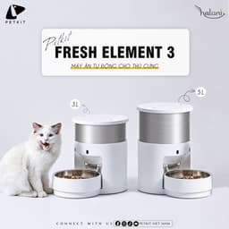 Thumbnail Máy Nhả Hạt, Cho Mèo Ăn Tự Động Petkit Fresh Element Dung Tích 3L BH 18 Tháng 3