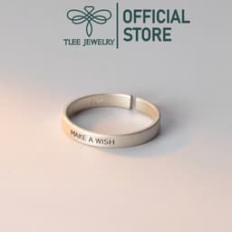 Thumbnail Nhẫn bạc TLEE mẫu bản trơn 3mm freesize TLEE JEWELRY A0331 3