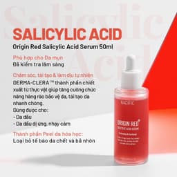 Thumbnail Tinh chất Peel da, tẩy tế bào chết dịu nhẹ Nacific Origin Red Salicylic Acid Serum 50ml 3
