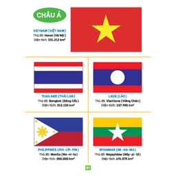 Thumbnail Sách - Từ điển bằng tranh - Cờ các quốc gia trên thế giới (bìa cứng) 3