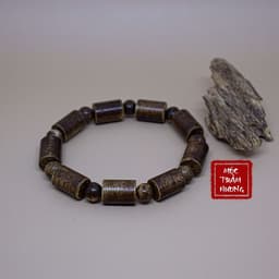 Thumbnail Vòng Tay Trầm Hương MTH JEWELRY Cao Cấp Mộc Trầm Hương Trụ Trúc Size 10mm (Nam/Nữ) Mộc Trầm Hương Tốc Việt Tự Nhiên 3