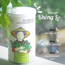 Thumbnail Bột diếp cá nguyên chất Dalahouse công nghệ sấy lạnh tiêu chuẩn Châu Âu hộp 120 gr 1