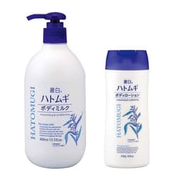 Thumbnail Sữa Dưỡng Thể Ban đêm Dưỡng Sáng Da Reihaku Hatomugi 400ml 2