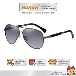 Thumbnail Kính Mát Thời Trang Nam AORON Mắt Đổi Màu Râm Mát Phân Cực Đi Ngày Và Đêm Chống Tia UV - AK049 1