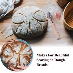 Thumbnail Dao chấm bột bánh mì bề mặt cong kiểu châu Âu mới của Walfos 4