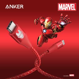 Thumbnail Cáp sạc ANKER PowerLine+ II USB-C to Lightning dài 0.9m Phiên bản Marvel - A9548 4