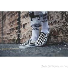 Ảnh Giày Vans Classic Slip - On Checkerboard VN000EYEBWW 1