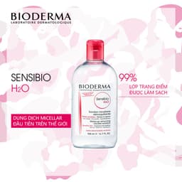 Thumbnail Nước tẩy trang Bioderma H20 dành cho da dầu Sebium, da nhạy cảm Sensibio 100ml 1