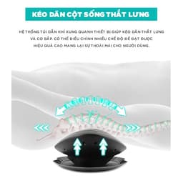 Thumbnail Máy Massage Trị Liệu Lưng Cao Cấp KINGTECH KB-920 - Kéo Giãn Giúp Giảm Đau Thắt Lưng, Thoát Vị Đĩa Đệm, Vẹo Cột Sống 4