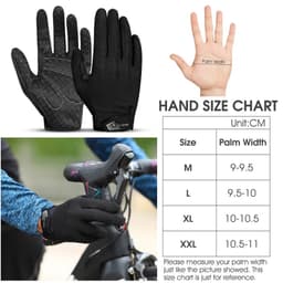 Thumbnail Găng tay WEST BIKING chống nắng thoáng khí cho hoạt động ngoài trời/đi xe máy 3