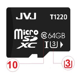 Thumbnail Thẻ nhớ 64Gb JVJ Class 10 U3 - Dùng cho tất cả các dòng thiết bị hỗ trợ thẻ nhớ micro, camera giám sát-Bảo hành 5 năm 1