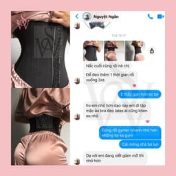 Thumbnail Đai Gen Nịt Bụng Latex Chuẩn 25 Xương WSTORE Chính Hãng - Latex by W.Store GYMIE Lưới Thông Hơi - Giảm Eo Sau Sinh 2