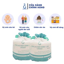 Thumbnail Khăn lau mặt dùng 1 lần spa 50/80 khăn LIKADO kích thước (20x20cm) 3