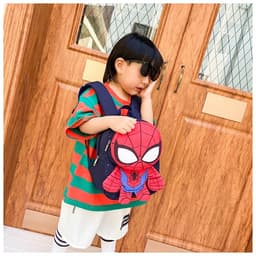 Thumbnail Balo cho bé trai bé gái 1989KIDS SHOP đi học mầm non mẫu giáo hình thú 3D đáng yêu phù hợp 1-3 tuổi BL12 2