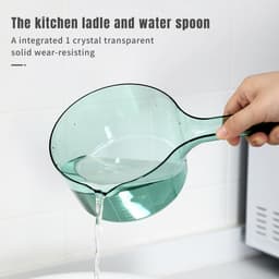 Thumbnail Gáo Múc Nước JUJIAJIA Sâu Dày Trong Suốt Tay Cầm Dài Sức Chứa Lớn Tiện Lợi 2