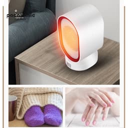 Thumbnail Quạt Sưởi Mini Padabanic N6 Nhỏ Gọn Tiện Lợi An Toàn Khi Sử Dụng Để Bàn Tiện Lợi 2