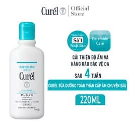 Thumbnail Sữa Dưỡng Toàn Thân Cấp Ẩm Chuyên Sâu Curel Intensive Moisture Care Moisture Milk 220ml 3