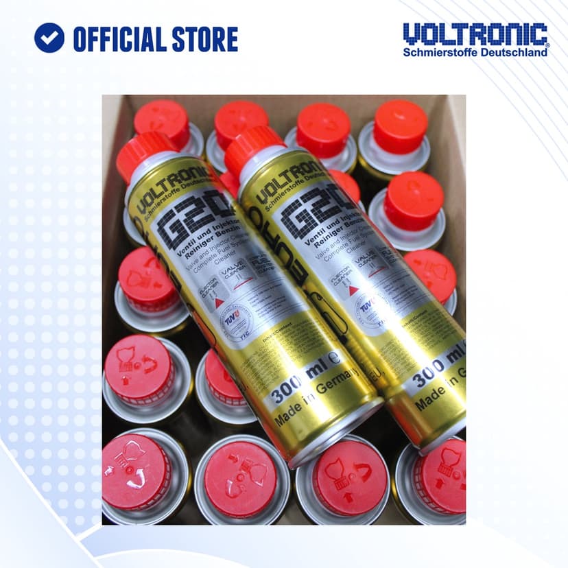 Ảnh PHỤ GIA VỆ SINH HỆ THỐNG XĂNG NHẬP KHẨU VOLTRONIC G20 VALVE AND INJECTOR CLEANER - VOLTRONIC VIETNAM STORE 4