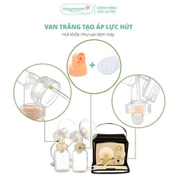 Thumbnail Van Trắng Máy Hút Sữa Maymom, Phụ Kiện Thay Thế Máy Medela Pump, Harmony, Swing, Mini Electric 2