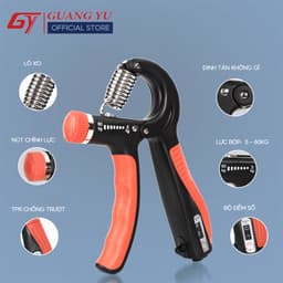 Thumbnail Kìm Bóp Tay Kìm Tập Cơ Tay GUANG YU Dụng Cụ Tập Gym Tại Nhà Có Bộ Đếm Số Điều Chỉnh Lực Từ 5 đến 60KG 4