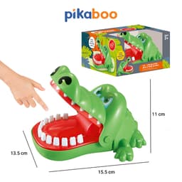 Thumbnail Cá sấu cắn tay vui nhộn cho bé Pikaboo, đồ chơi khám răng cá sấu chất liệu an toàn cho trẻ từ 3 tuổi 2