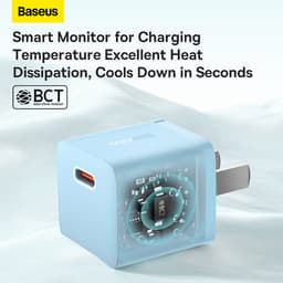 Thumbnail Củ sạc nhanh BASEUS PD 20W GaN5 1C thích hợp cho i14 13 12 pro max 2