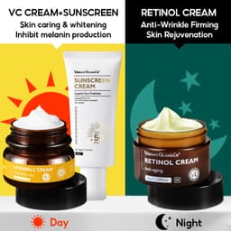 Thumbnail Bộ Dưỡng trắng + Chống lão hóa + Chống nắng VIBRANT GLAMOUR Bảo vệ và Phục hồi da Sáng tối 3PCS 2