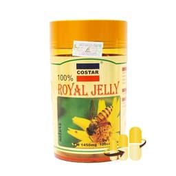 Thumbnail Sữa Ong Chúa Costar Royal Jelly Soft Gel Capsules 1450mg (100 viên) Dưỡng Da Chống Lão Hóa 1