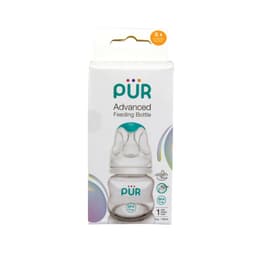 Thumbnail Bình sữa cổ thường Pur Advanced 60ml (có sẵn núm S 0-3th) - Tặng gói khăn ướt Pur 3