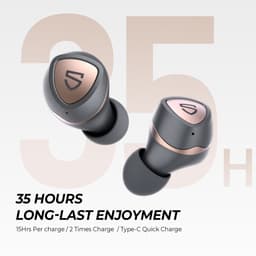 Thumbnail SoundPEATS Sonic Tai Nghe Không Dây Bluetooth 5.2 CVC 8.0 Chống Tiếng Ồn/ Thời Gian Hoạt Động 35 Giờ 4