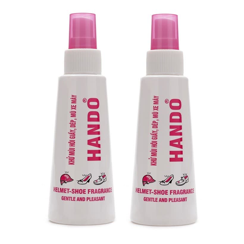 Ảnh Chai xịt khử mùi giày dép, mũ bảo hiểm HANDO...120ml 3
