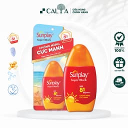 Thumbnail Sữa Chống Nắng Cực Mạnh Sunplay Bảo Vệ Da Tối Đa - Sunplay Super Block SPF81 PA++++ 30g/70g 1
