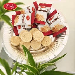 Thumbnail Combo 2 túi Bánh Yến Mạch Richy Oatmeal vị sữa (250gr/túi) 4