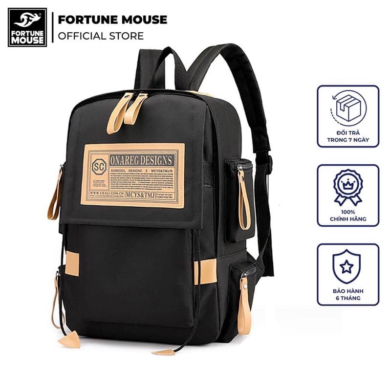 Ảnh Balo Fortune Mouse thời trang, vừa laptop 16inch 1603 1