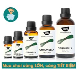 Thumbnail Tinh dầu Sả Java Kobi Citronella essential oil - 30ml 4