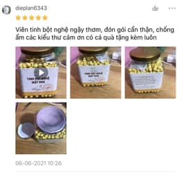Thumbnail Viên tinh bột nghệ mật ong - Sử dụng khi - Đau dạ dày - Phụ nữ sau sinh - HNT NATURAL PRODUCT VTBN300 2