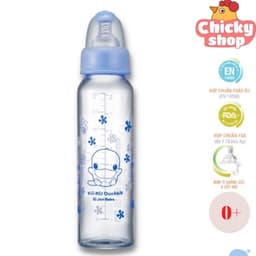 Thumbnail Bình sữa thuỷ tinh 240ml KUKU KU5847 cho bé từ 0 tháng 2