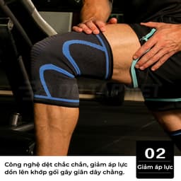 Thumbnail Bó Gối Thể Thao MixSport Bảo Vệ Đầu Gối Dùng Trong Bóng Đá, Bóng Chuyền, Chạy Bộ DBG01 3