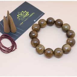 Thumbnail Vòng Tay Trầm Hương MTH JEWELRY Cao Cấp Hạt Tròn Đơn 14mm Trầm Tốc Việt - Trầm Hương Tự Nhiên | Mộc Trầm Hương 1