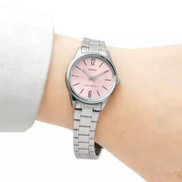 Thumbnail Đồng hồ nữ dây thép không ghỉ Casio LTP-V005D-4BUDF chính hãng 4