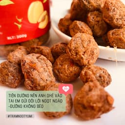 Thumbnail Ô mai mơ cay Trạm ngọt Yumi xí muội hoa quả khô ăn vặt trái cây thơm ngon 4