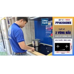 Thumbnail Bếp Từ 2 Vùng Nấu Bosch PPI82560MS (Series 8) -  Kính Schott Ceran 3