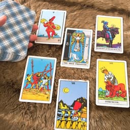 Thumbnail Bộ Bài Bói Tarot 78 The Rider Waite Deck Chính Hãng Amalife Cỡ To – Tặng Kèm Túi Đựng Bài Bằng Vải Nhung 1